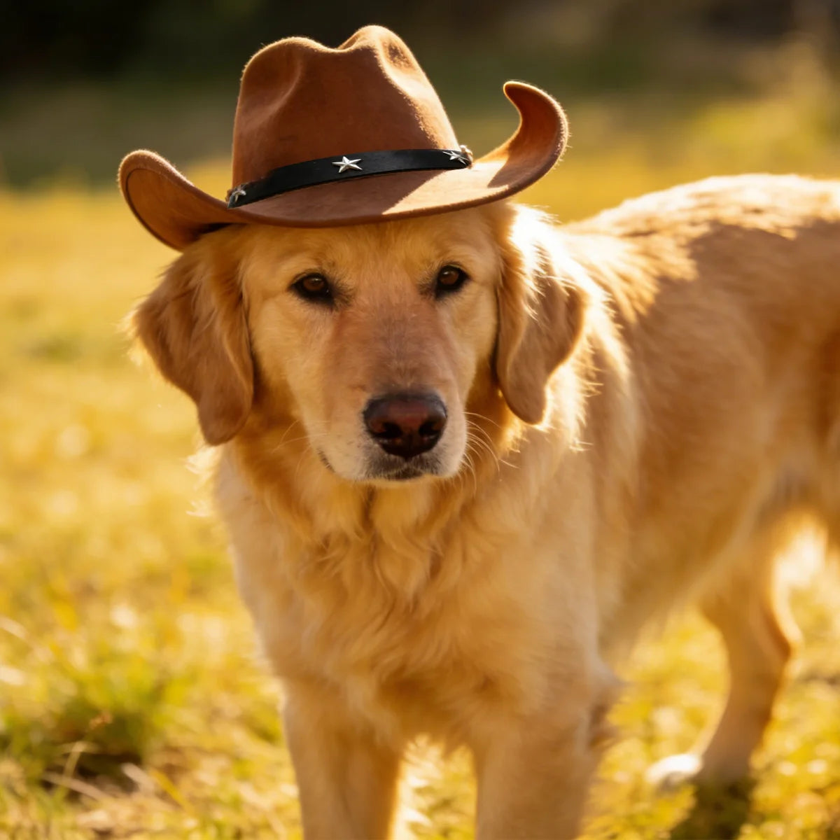 Adjustable Western Cowboy Hat for Pets