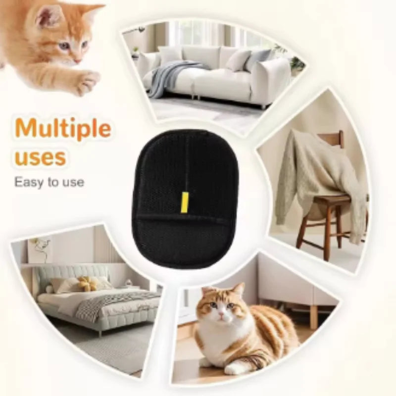 Pet Grooming Gloves for Dog and Cat Hair Removal