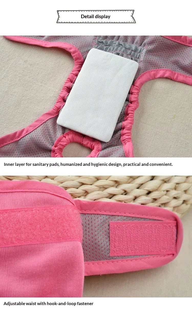 Reusable Dog Diapers for Heat Cycles and Incontinence