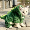 Dinosaur Costume Hoodie for Small Dogs and Cats