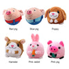 Jouet en peluche interactif pour chien qui rebondit