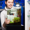 Aquarium Hideout Tube with Suction Cup for Betta and Small Fish