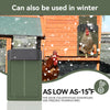 Battery-Powered Automatic Chicken Coop Door Opener with Light Sensor