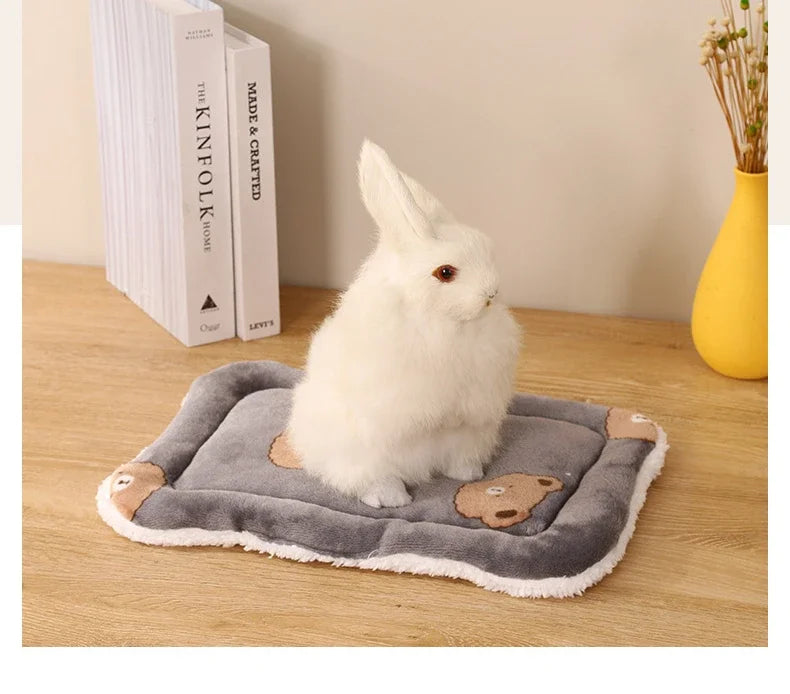 Tapis de Lit en Polaire Confortable pour Petits Animaux