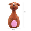 Latex Dog Toy Squeaky Elephant Cow Rubber Interactive Chew Toy