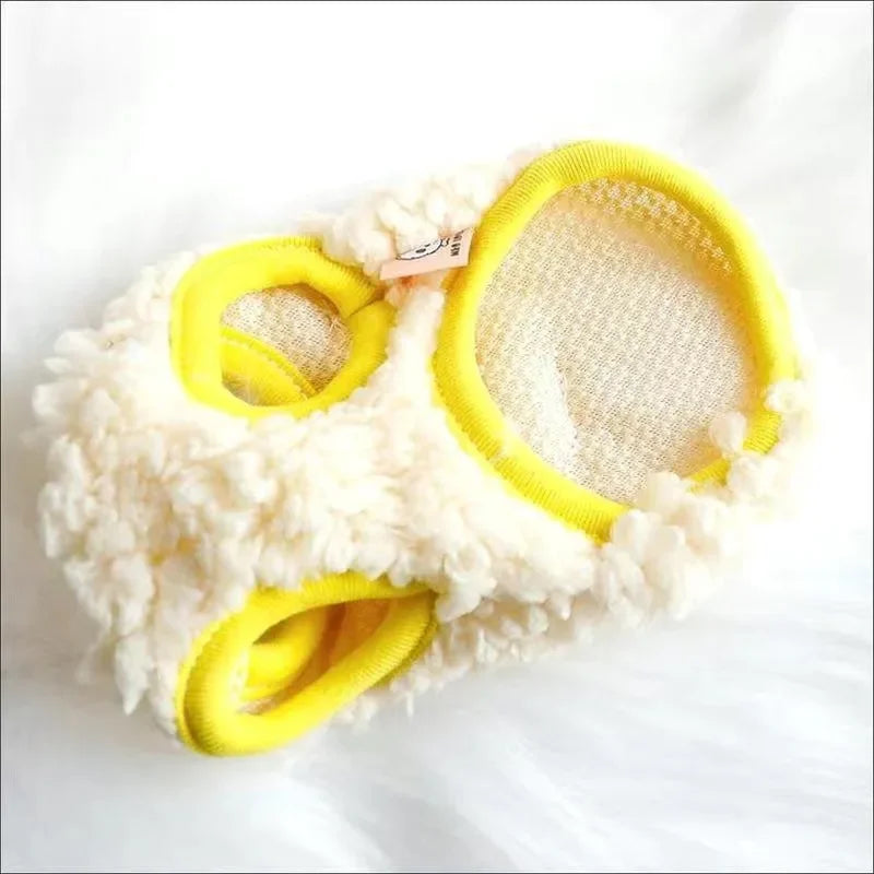 سترة شتوية مخملية للأرنب والحيوانات الأليفة الصغيرة