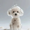 Pet Memorial Fur Keepsake Keychain Pendant