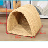 Handwoven Natural Straw Rabbit Grass Mat for Small Pets