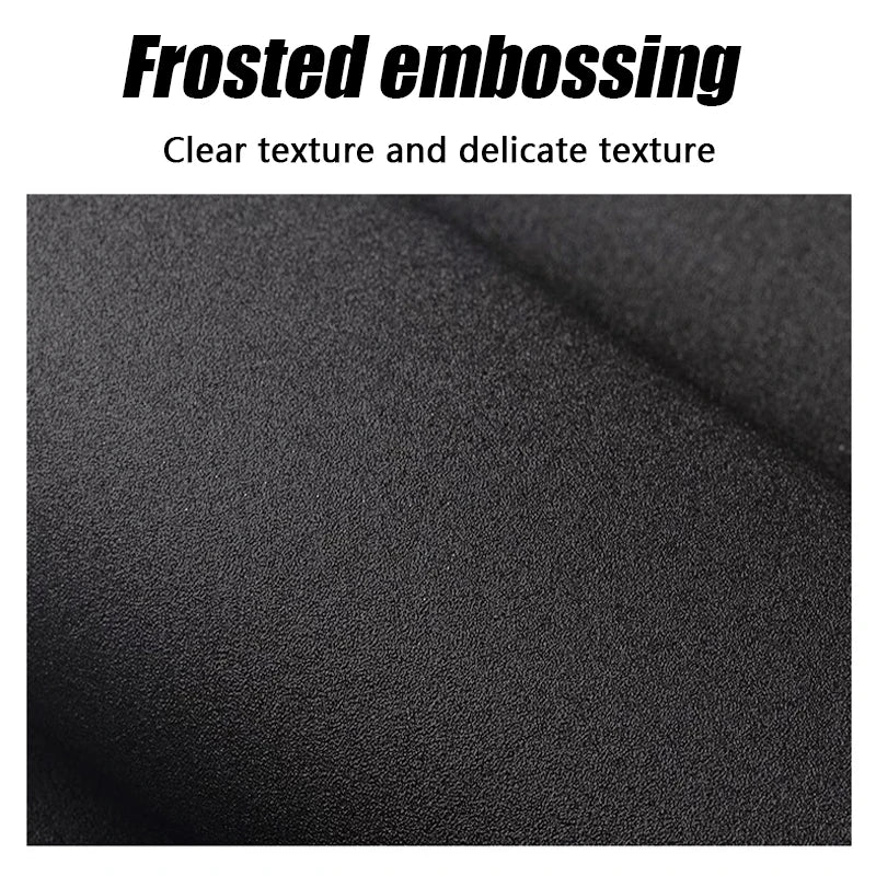 Electrostatic Aquarium Background Film – Matte Black, Water-Activated