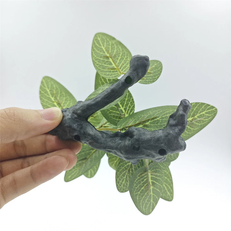 Artificial Aquarium Plant Decor - Turtle Tree Trunk Plastic
