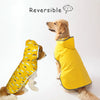 Impermeable Amarillo para Perro de Doble Capa