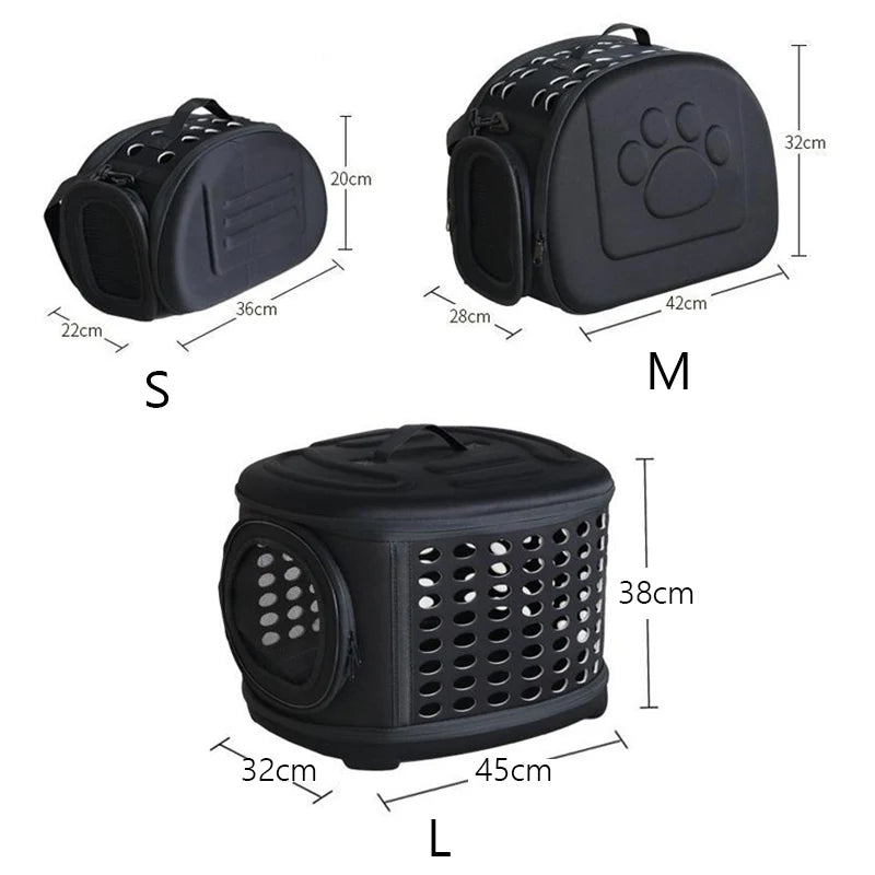 Breathable Pet Carrier Backpack for Cats and Small Dogs
