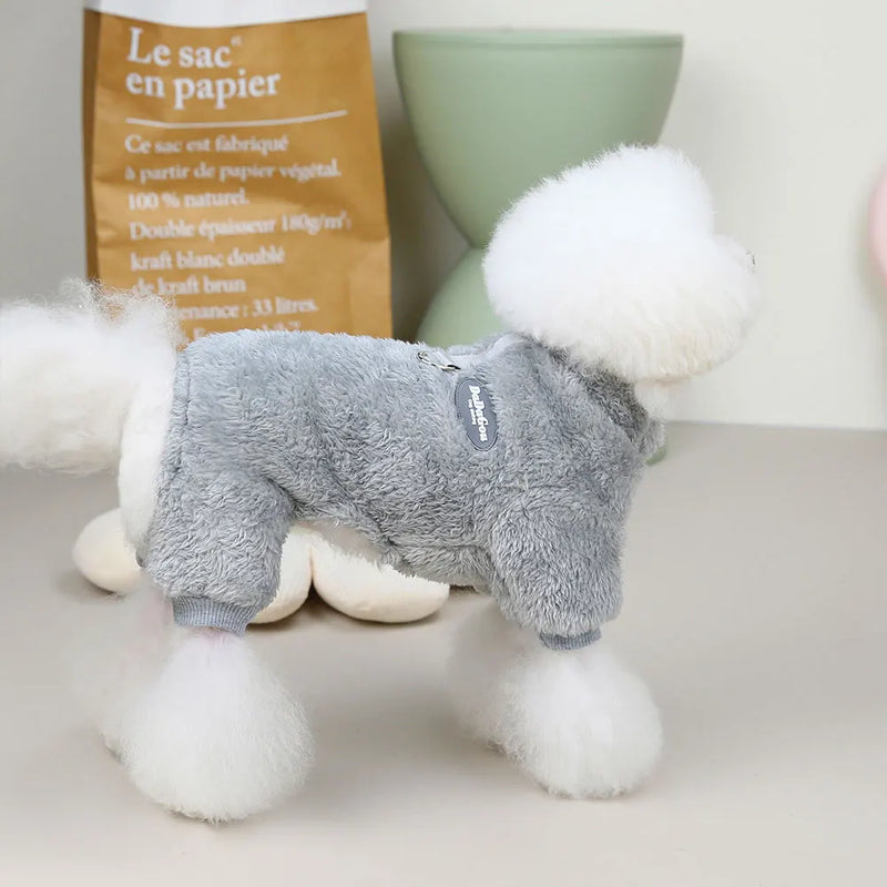 Chaleco de Felpa Coral para Mascotas