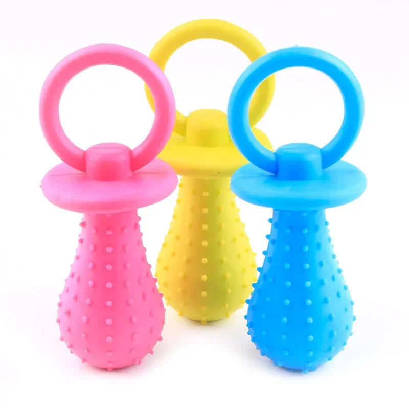 Durable Rubber Chew Toy for Small Dogs