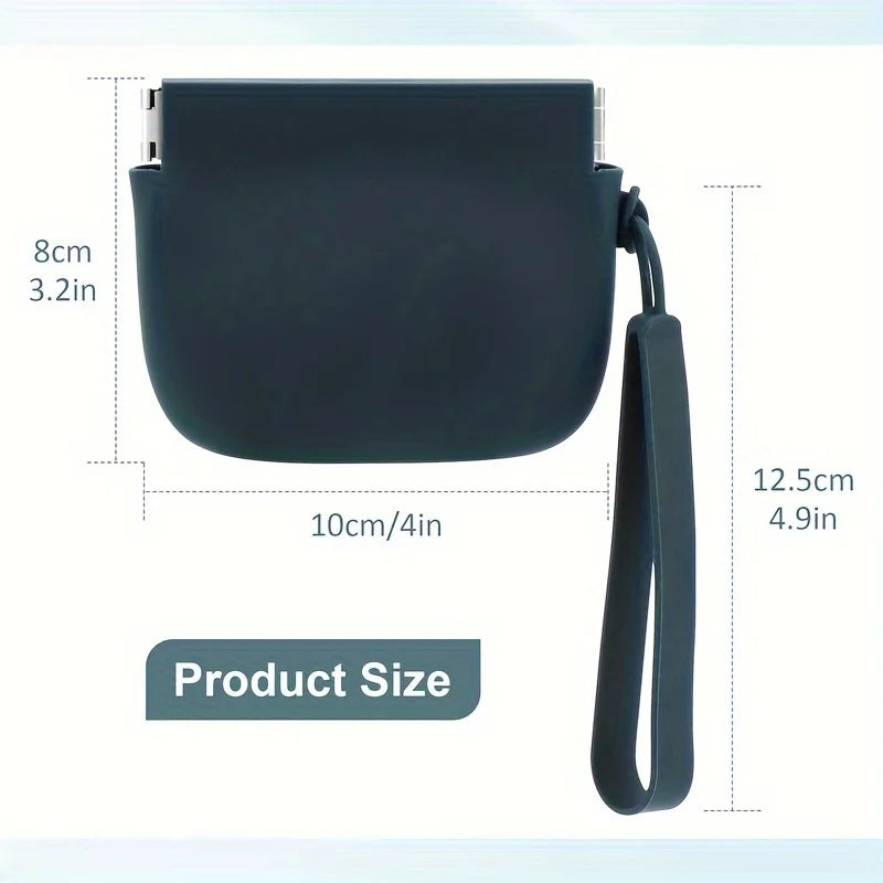 Portable Silicone Dog Treat Pouch for Training and Walks