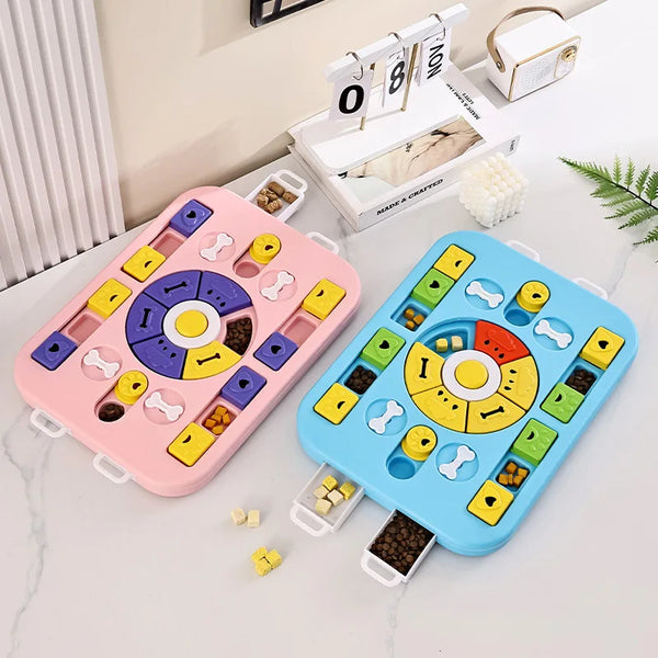 Jouet Puzzle Interactif pour Chiens – Stimulation Mentale