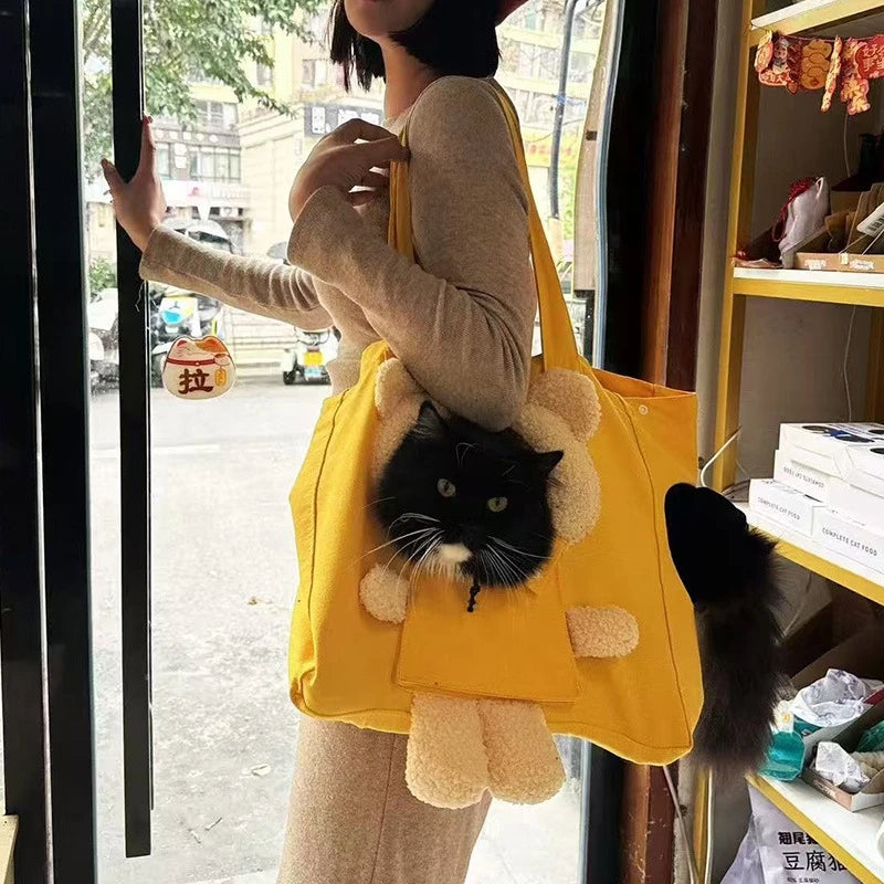 Breathable Pet Carrier Backpack with Adjustable Straps