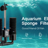 Filtre Submersible pour Aquarium avec Éponge Biochimique