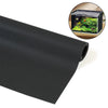 Electrostatic Aquarium Background Film – Matte Black, Water-Activated