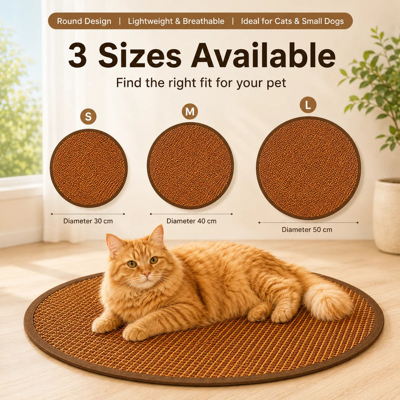 Round Woven Pet Cooling Mat