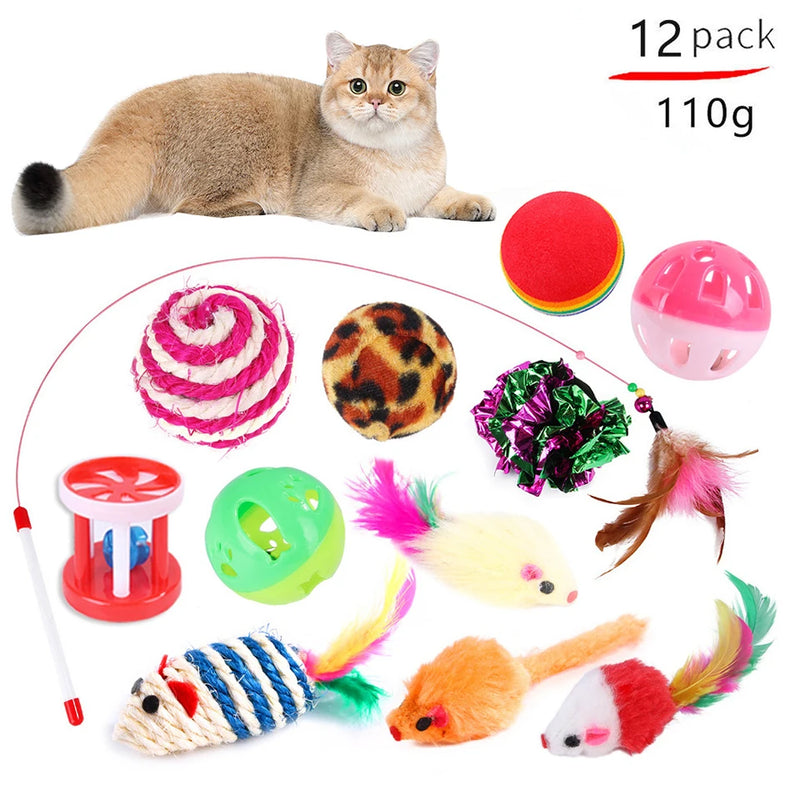 20-teiliges Kätzchenspielzeug-Varietäten-Set