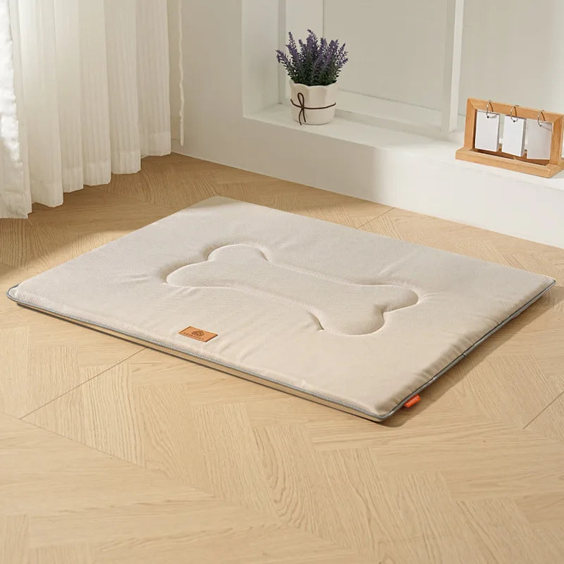 1680D Oxford Waterproof Dog Bed Mat with Sponge Cushion