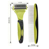 Two-Sided Grooming Brush for Cats and Dogs