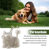 Pet Hair Storage Keychain – Transparent Dog & Cat Fur Keepsake Pendant