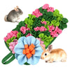 Interactive Flower Foraging Mat for Small Pets