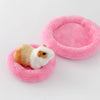 Plush Cozy Nest Bed for Small Pets