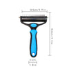 3-in-1 Pet Deshedding Brush for Dogs and Cats