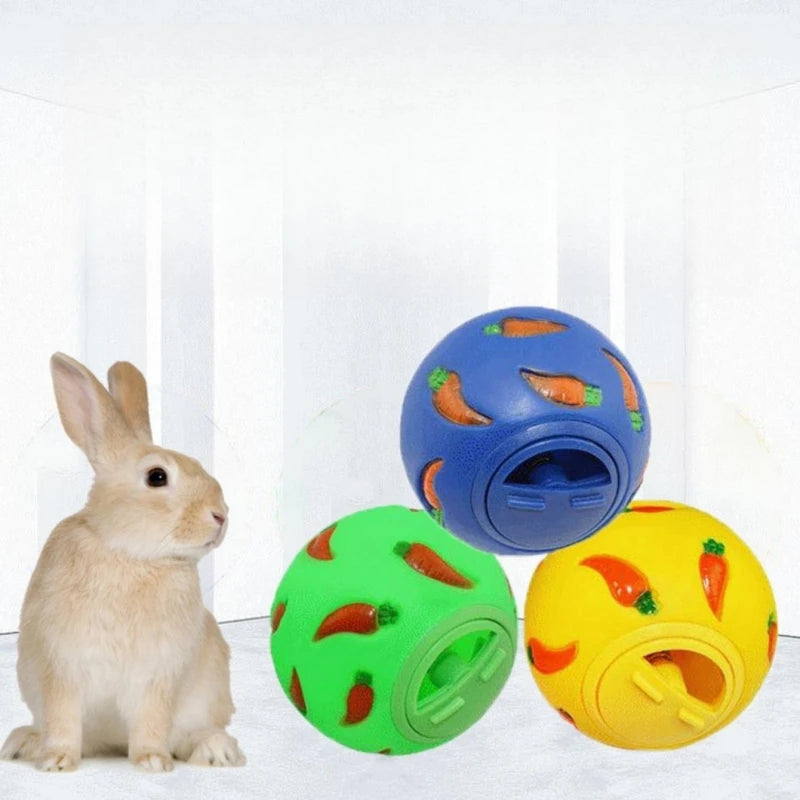 Balle Puzzle Interactif à Débit Lent pour Petits Animaux