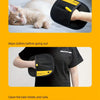 Double-Sided Pet Grooming Gloves for Effective Hair Removal