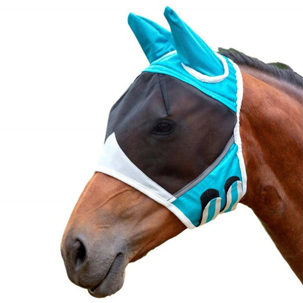 Masque anti-mouches respirant avec protection des oreilles et du nez