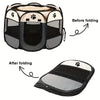 Foldable Octagonal Pet Tent with Mosquito Netting