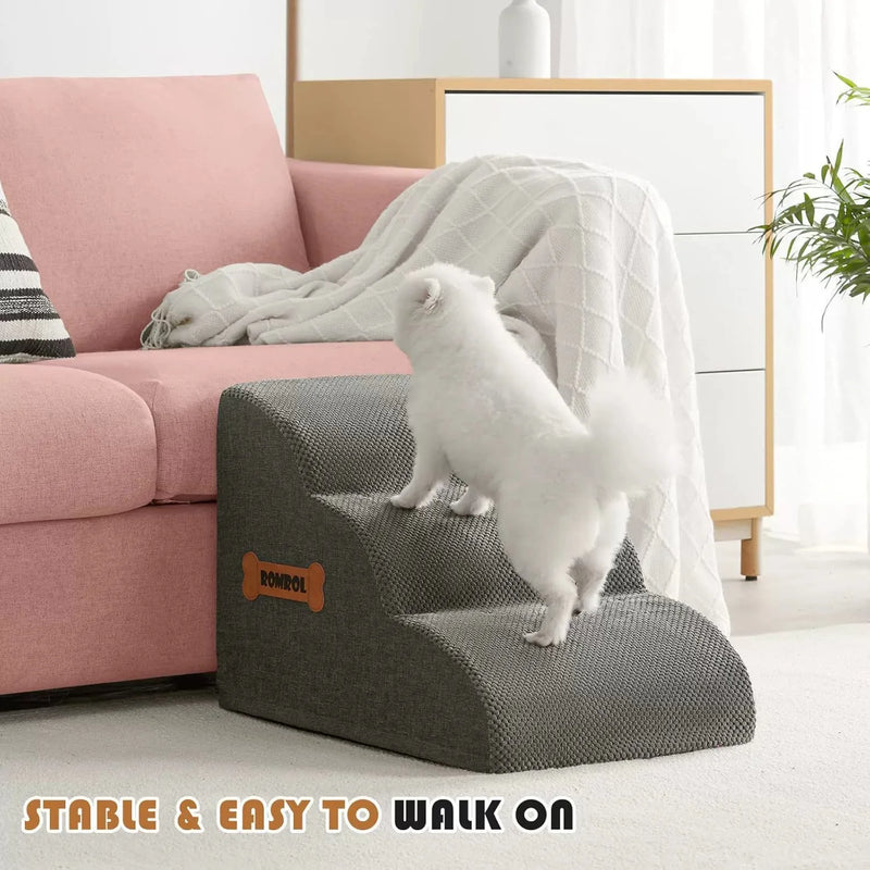 Soft Foam Pet Stairs with Handle