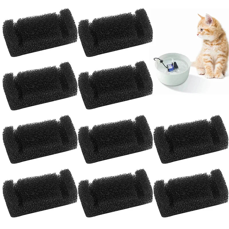 Sponge Filter Refills for Pet Drinking Fountains