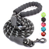 Reflective Dog Leash with Padded Handle - Heavy Duty Double Rope