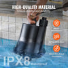 Submersible Utility Pump – 1/3 HP, 2450 GPH for Fast Water Removal