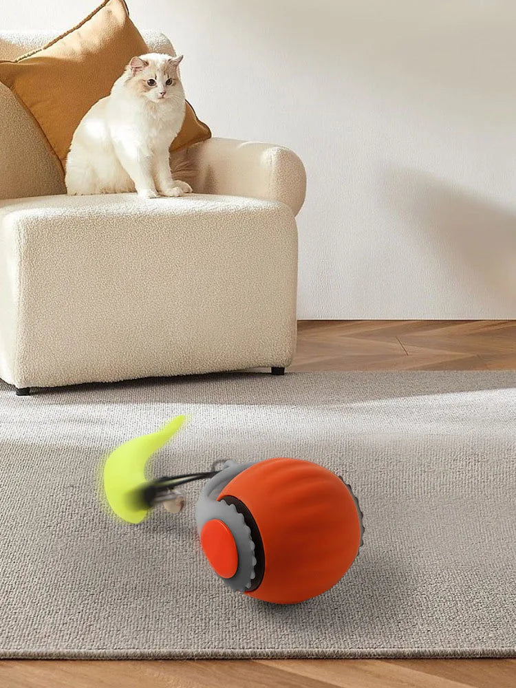 Intelligentes selbstrollendes Katzenspielzeug-Ball