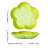 Ceramic Pet Bowl with Wood Stand – Elegant Bow Knot Design