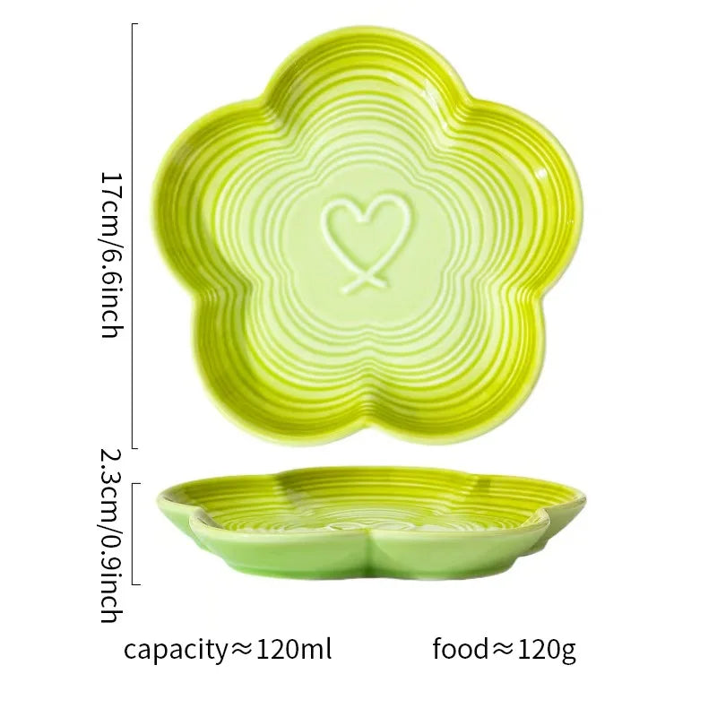 Ceramic Pet Bowl with Wood Stand – Elegant Bow Knot Design