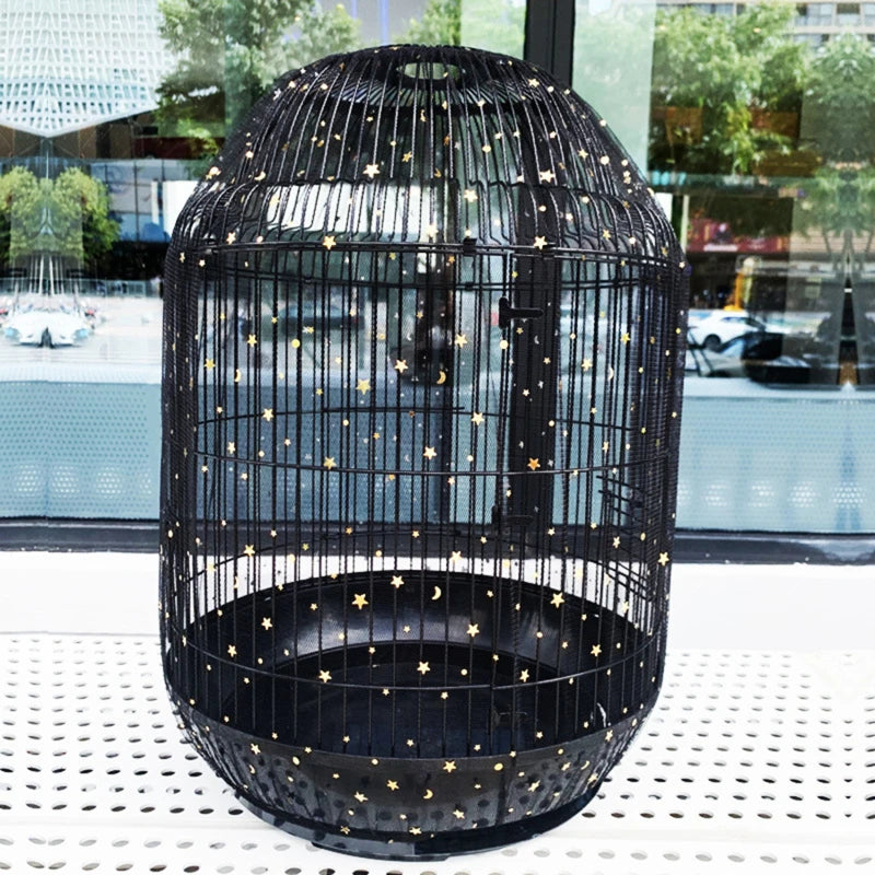 Breathable Nylon Mesh Bird Cage Seed Catcher