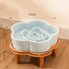Ceramic Slow Feeder Bowl for Cats and Small Dogs