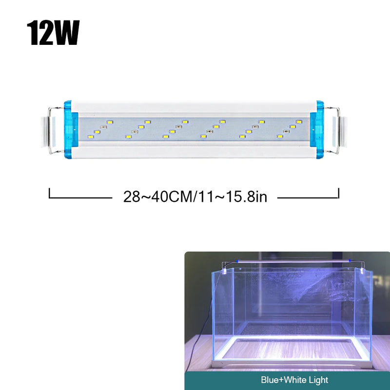 Lumière LED pour Aquarium à Clip Réglable