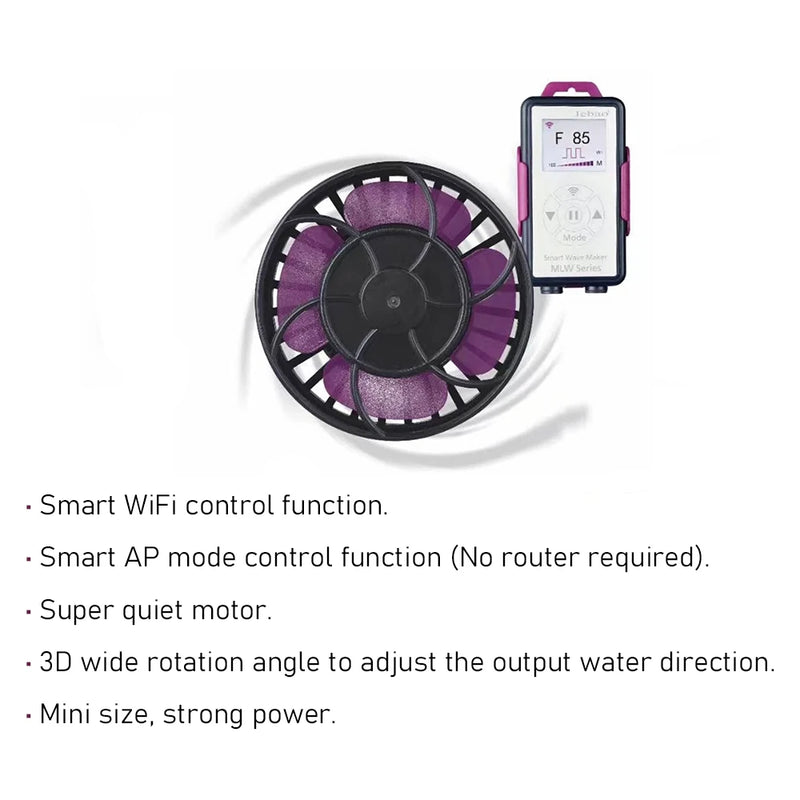Pompe à Vagues WiFi Intelligente pour Aquarium