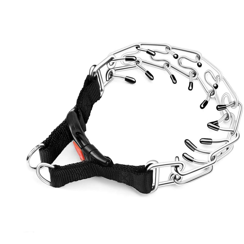 Verstellbare Hundetrainingshalsband aus Edelstahl