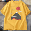 Camiseta Gráfica de Gato Divertida