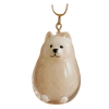 Cartoon Dog Transparent Acrylic Keychain