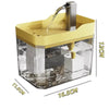 USB Cat Water Fountain with Auto Filter and Recirculating Pump